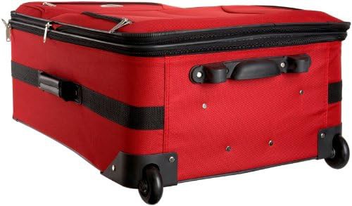 Red journey softside 4 piece luggage set — photo 3