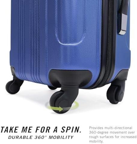 Cobalt blue 20 inch spinner luggage — photo 5