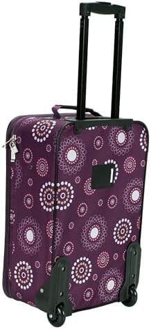 Purple pearl softside 2 piece luggage set — photo 4