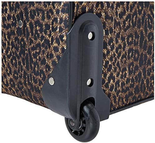 Leopard print softside 4 piece luggage set — photo 3