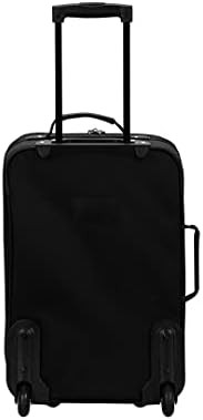 Black vara softside 3 piece luggage set — photo 3