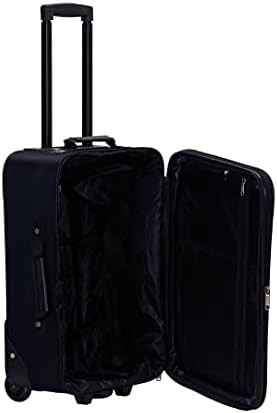 Black vara softside 3 piece luggage set — photo 5