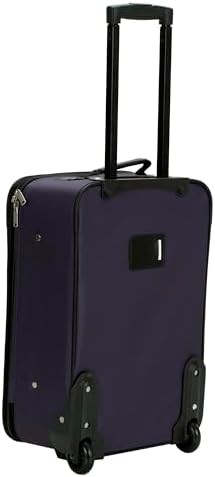 Purple fashion softside 2 piece luggage set — photo 3