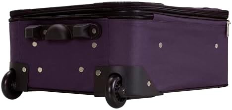 Purple fashion softside 2 piece luggage set — photo 5