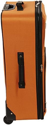 Orange fashion softside 4 piece set — photo 3