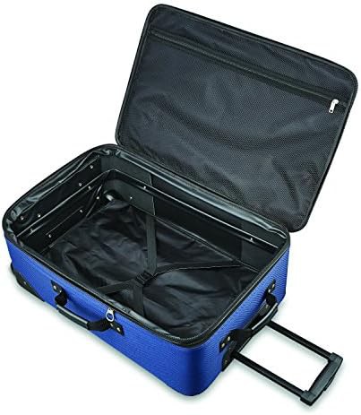 Navy 3 piece softside upright luggage set — photo 3