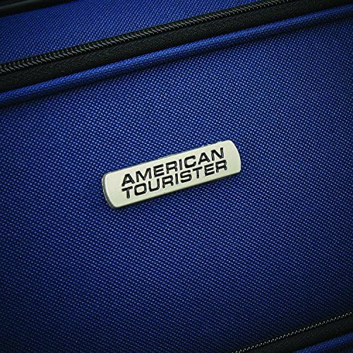 Navy 3 piece softside upright luggage set — photo 5