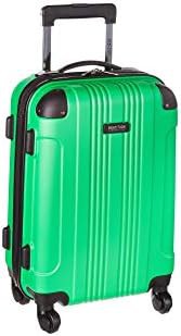 Kelly green 20 inch spinner luggage