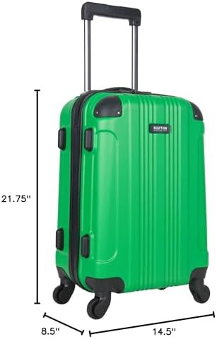 Kelly green 20 inch spinner luggage — photo 3