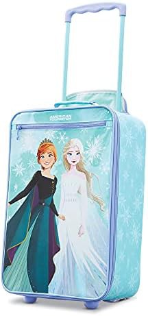 Frozen kids softside upright luggage 18 inch