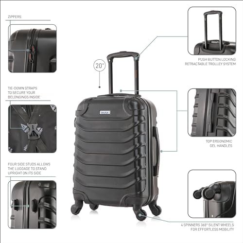 InUSA Endurance 20-Inch Small Hardshell Suitcase — photo 3