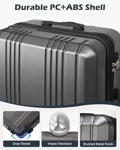 PC ABS 20 in hardshell spinner carry on — photo 4
