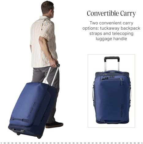 Pilot blue 21.5 inch upright luggage — photo 5