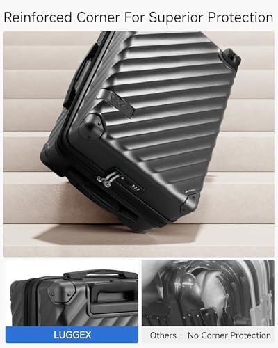 Charcoal metallic 21 inch spinner carry on — photo 5