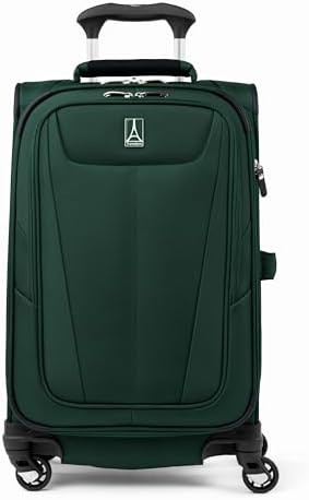 Forest green 21 inch softside spinner