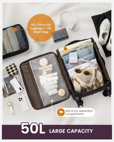 Airline approved softside 22 inch bag — photo 4