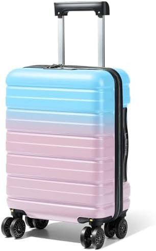Cotton candy 16 in underseat spinner carry on