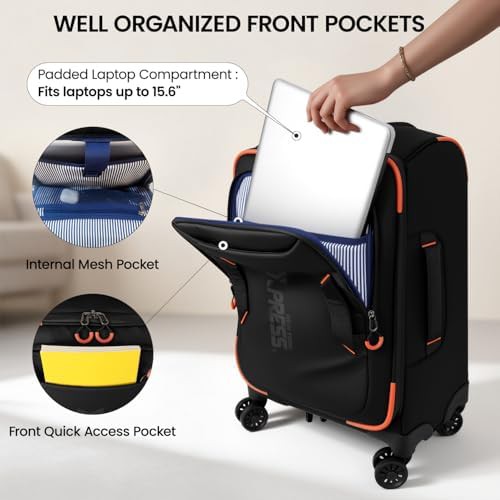 Front pocket softside 22 inch upright — photo 5
