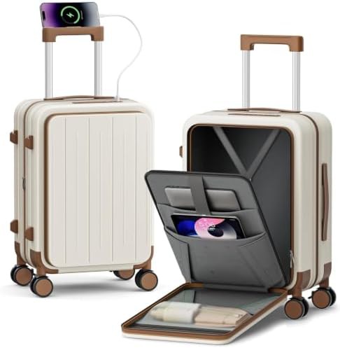 Airline approved front pocket 20 inch luggage