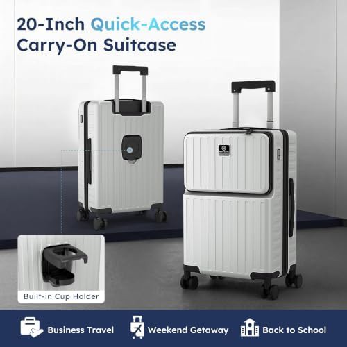 Front pocket 20 in airline approved luggage — photo 3